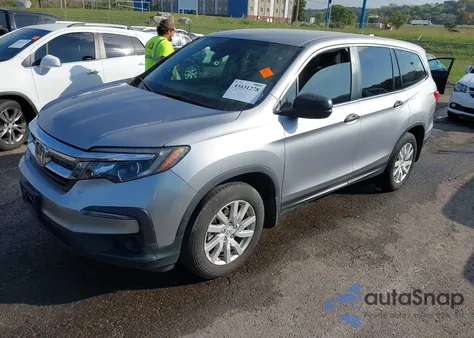2019 Honda Pilot Lx from USA, damaged, VIN 5FNYF6H10KB025664